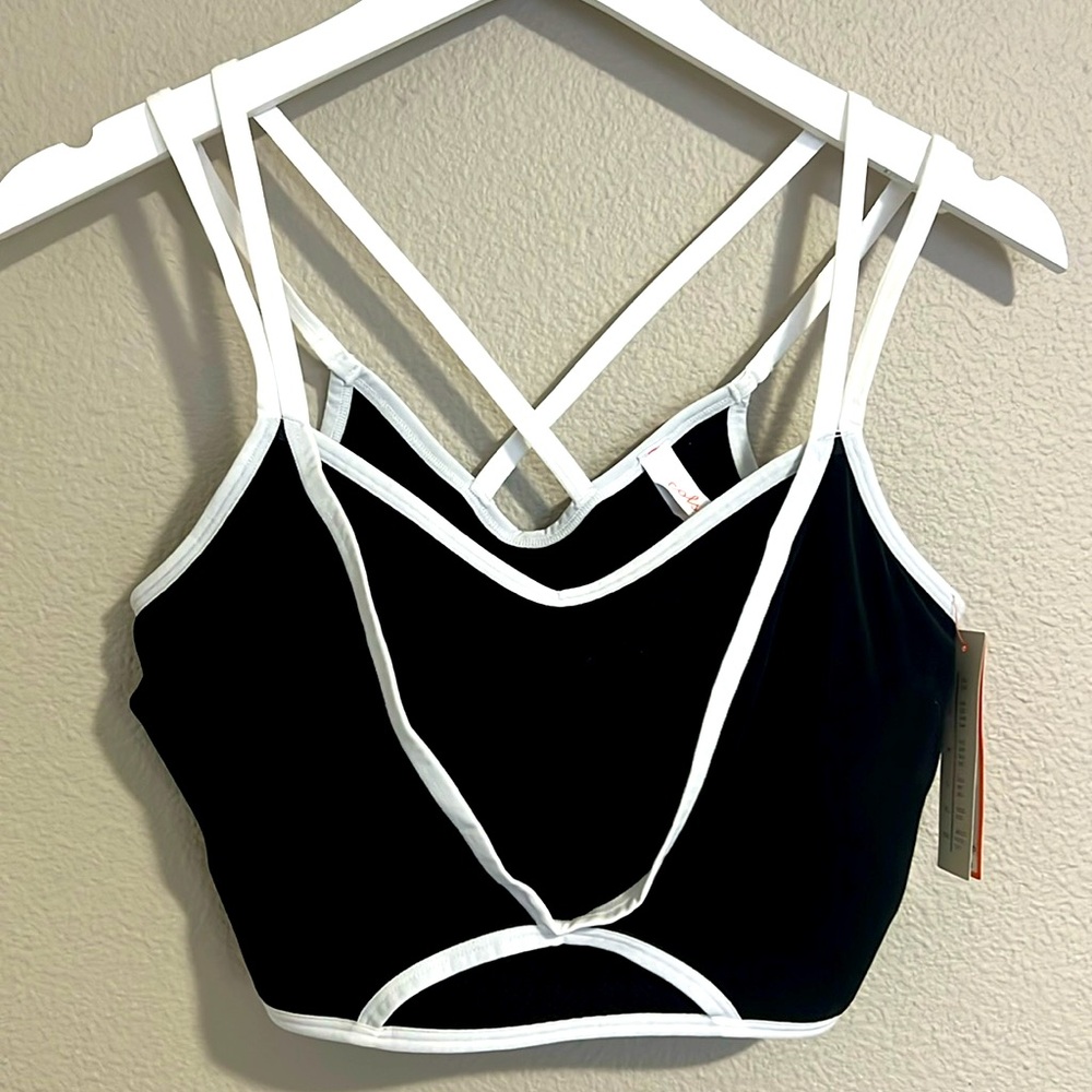 💥3/10 Sale - NWT Colsie Contrast Trim Layered Bralette